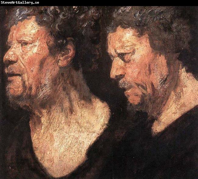 Jacob Jordaens Studies of the Head of Abraham Grapheus